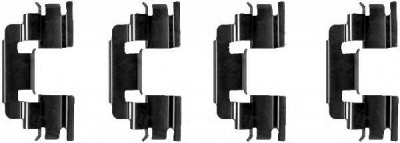 HELLA PAGID 8dz355202811 -  Комплектующие, колодки дискового тормоза